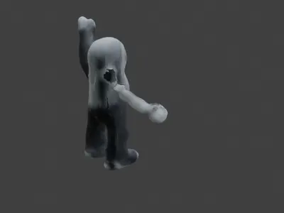 Sunbeam Rigged Character  Free low-poly 3D model