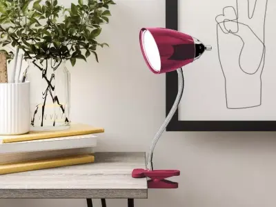 Zainab Clip On Lamp - Colour 3D model purchase
