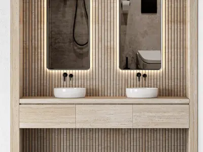 Bathroom Furniture 3D model shop
