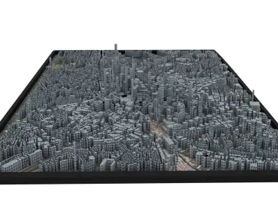 City of Birmingham 3D model