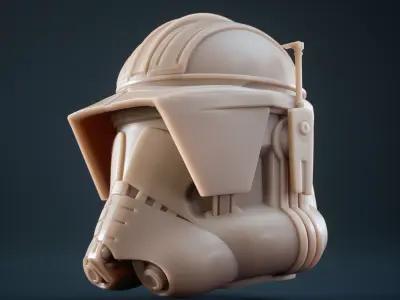 Commander Cody Helmet Star Wars 3D print model