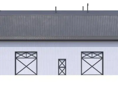 Farm Barn  19 PBR Low-poly 3D model