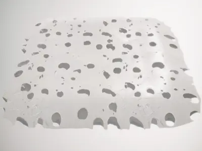 HQ PBR Textures Set Moon Surface Porous Texture