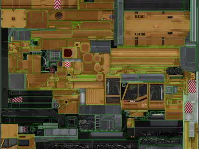 crane AC-1000 3D model