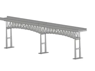 Bridge scale 1 in 87 3D print model