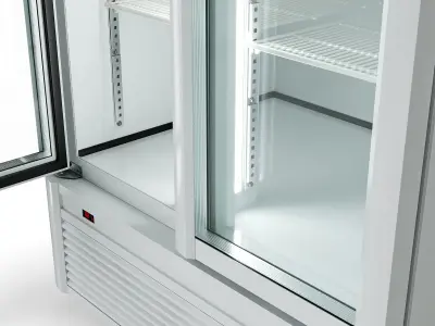 Turbo Air Refrigeration TGM-35SD-BN 40 Inch 3D model