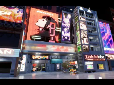 Urban Futurism 3D model