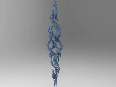 Dantes Purgatory tornado  3D model