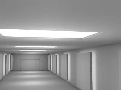 Sci Fi Corridor 3D model