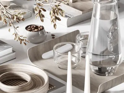 Decorative set17 3D model