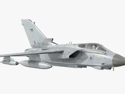  RAF Tornado GR4 Fighter Bomber Rigged 