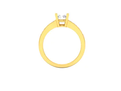 Women Ring  Render 3dm STL OBJ FBX Details 3D print model 42