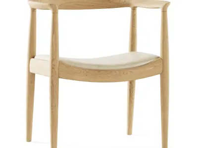 PP Mobler Wegner Chair PP503 3D model
