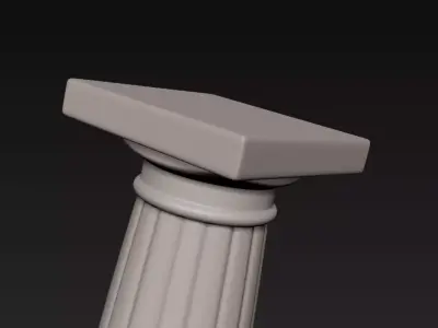 Greek Pole 3D print model