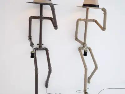 Flor lamps Stilaga 3D model