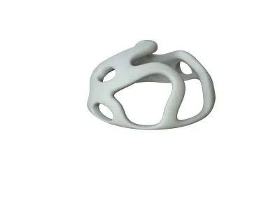 SciFi Cube Object No 44874 Low Poly Shape Low-poly 3D model