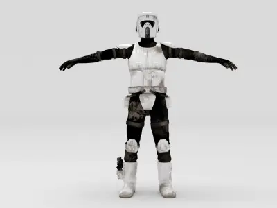 Star Wars - Scout Trooper 3D model