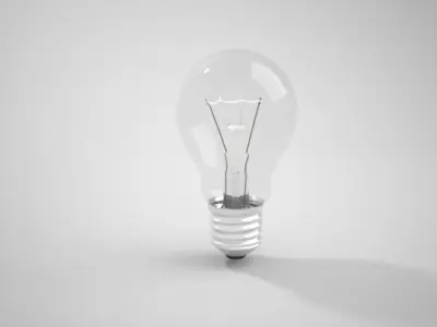 Light Bulb 1 Free 3D model