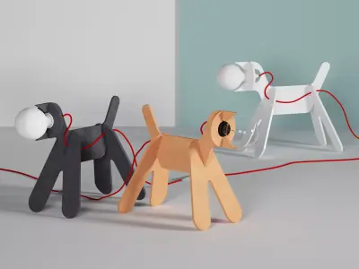 Get Out Dog 3D model