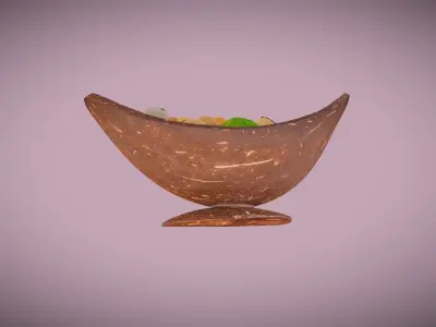 Wasabi and Nuts Trail Mix 3D model