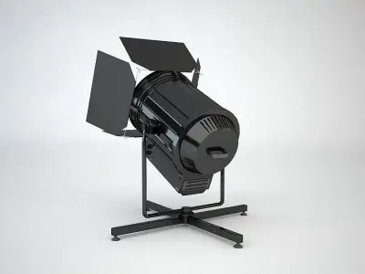 Studio Spotlights 3D model