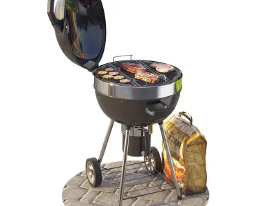 Napoleon Pro Charcoal 3D model