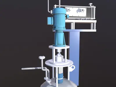 Steam Condensate Low-poly 3D model