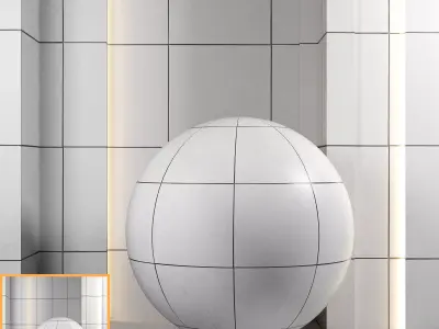 4K Concrete Panel Textures  - Seamless PBR  - Modern Wall Panels Texture