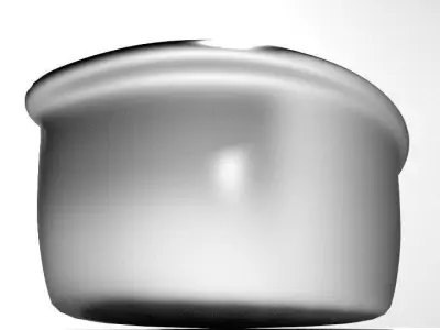 Medical Equipment Kidney Dish 3D model