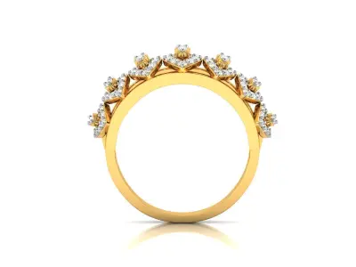 Women Ring 3D print model 56
