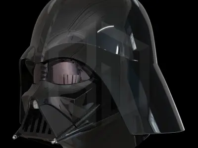 Darth Vader Episode VI Helmet 3D print model