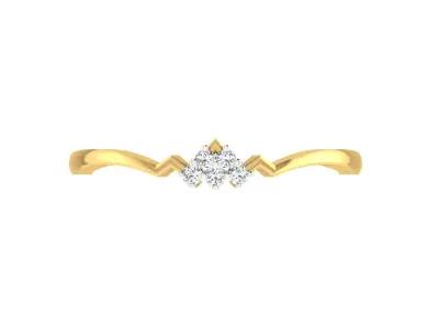 Women Ring  Render 3dm STL OBJ FBX Details 3D print model 15