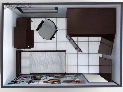 Dieggo s Room 1 3D model