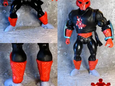  Motu Feet pack 4 New Adventures of He-man 3D print model