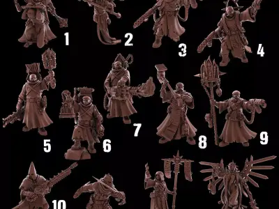 Kill Squad - Hallowed Flame 3D print model