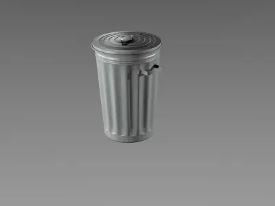 Dumpster trash can 3D model buy