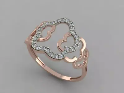 Light ring 3D print model get