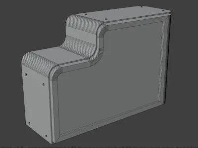 Info Display Counter type 4 3D model