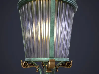 Wall Lamp 3D model 49