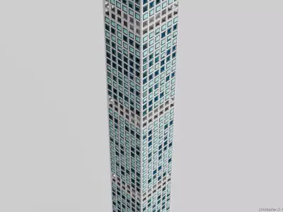 432 Park Avenue 3D model