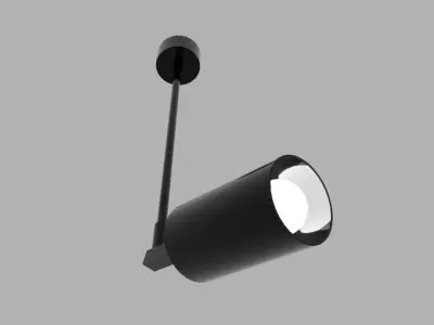 Directional Spotlight Low-poly 3D model