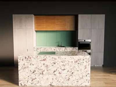 117-Kitchen9 texture 10 3D model