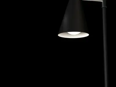 desk light 01 Free 3D model
