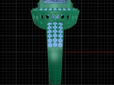 Jewelry ring 193 3D print model
