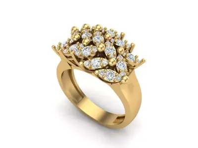Jewelry ring 150 3D print model