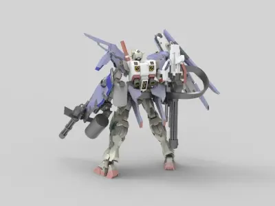 Gundam 00 Perpect Titan 3D model