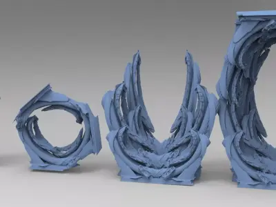 Eternity  Portal Realms gate collection 1  3D model