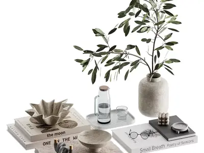 Decorative set 3D model 46