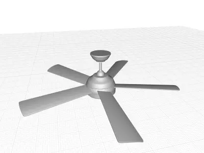 Celentano Standard Ceiling Fan 3D model
