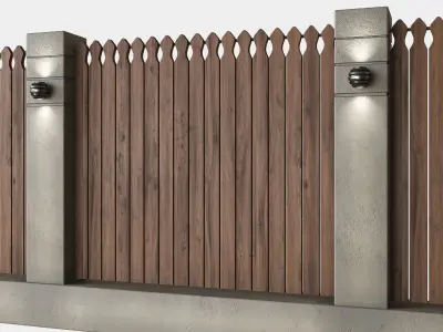 Fence loft 3D model